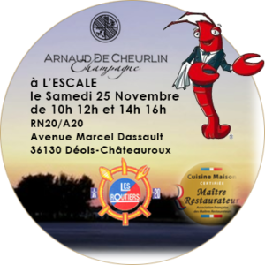 Arnaud de Cheurlin à L’Escale de Déols – Châteauroux